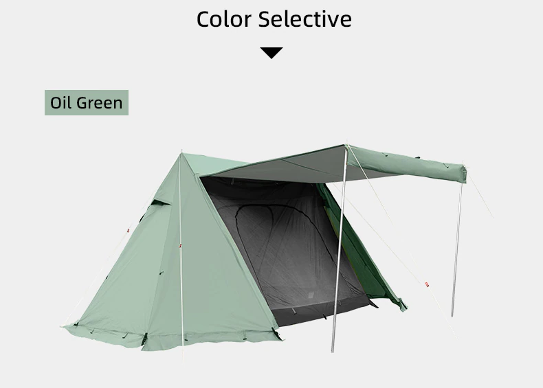Cheap Goat Tents Blackdeer Shelter Tent Camping Silver Coated Big Tent Canopy Sunshade Rainproof Outdoor Camping Tarp   
